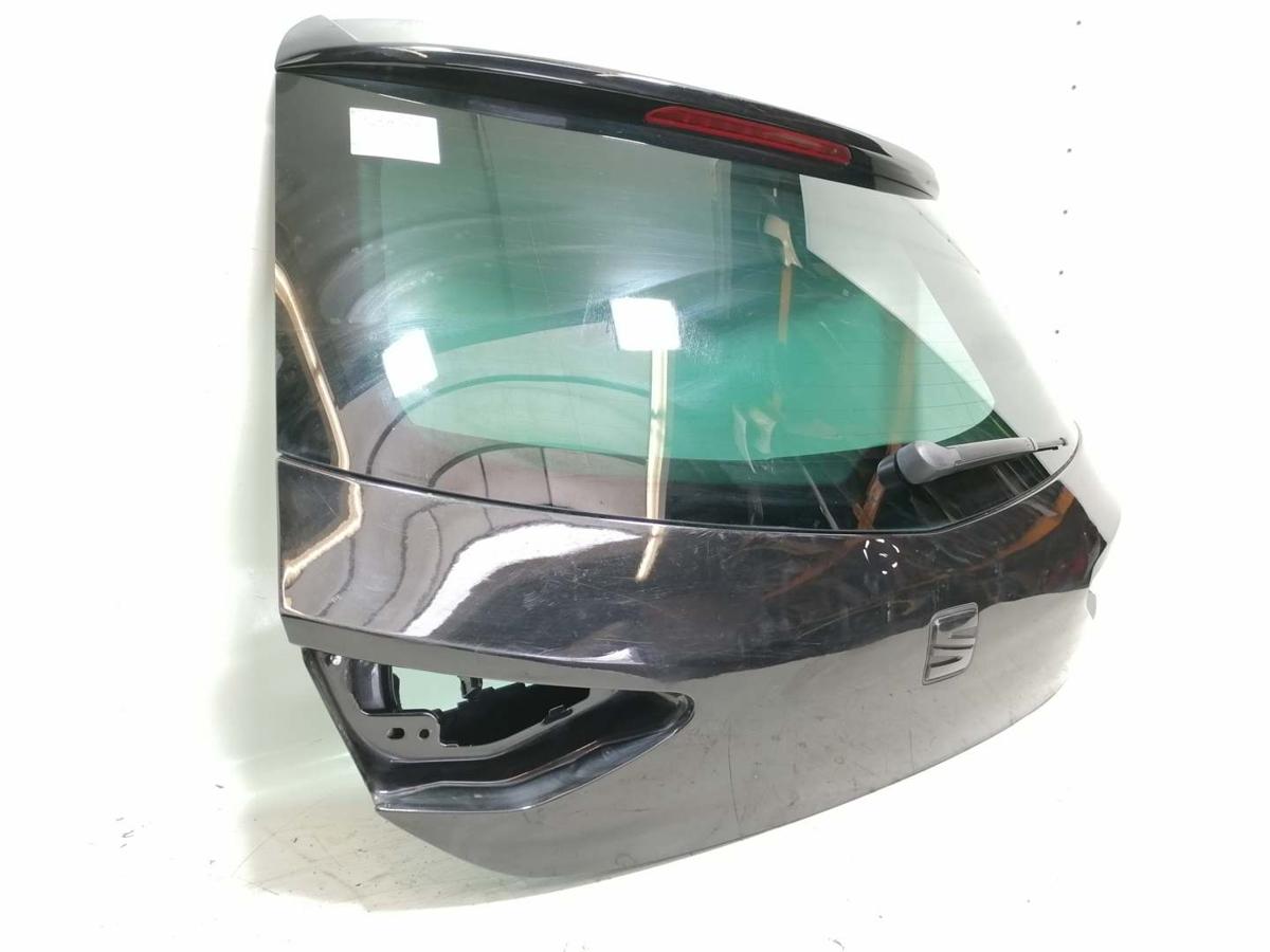 Seat Leon 5F original Heckklappe mit Heckscheibe LY9T Mythosschwarz Flie&szlig;heck Bj.2015